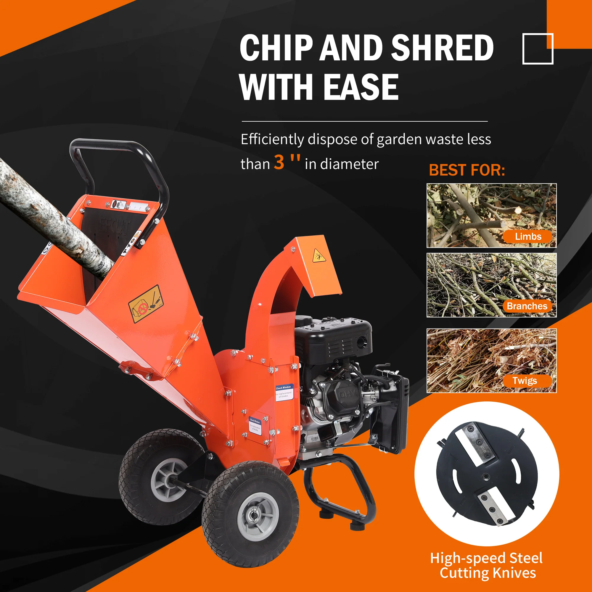 EFCUT C30 LITE Houtversnipperaar Shredder