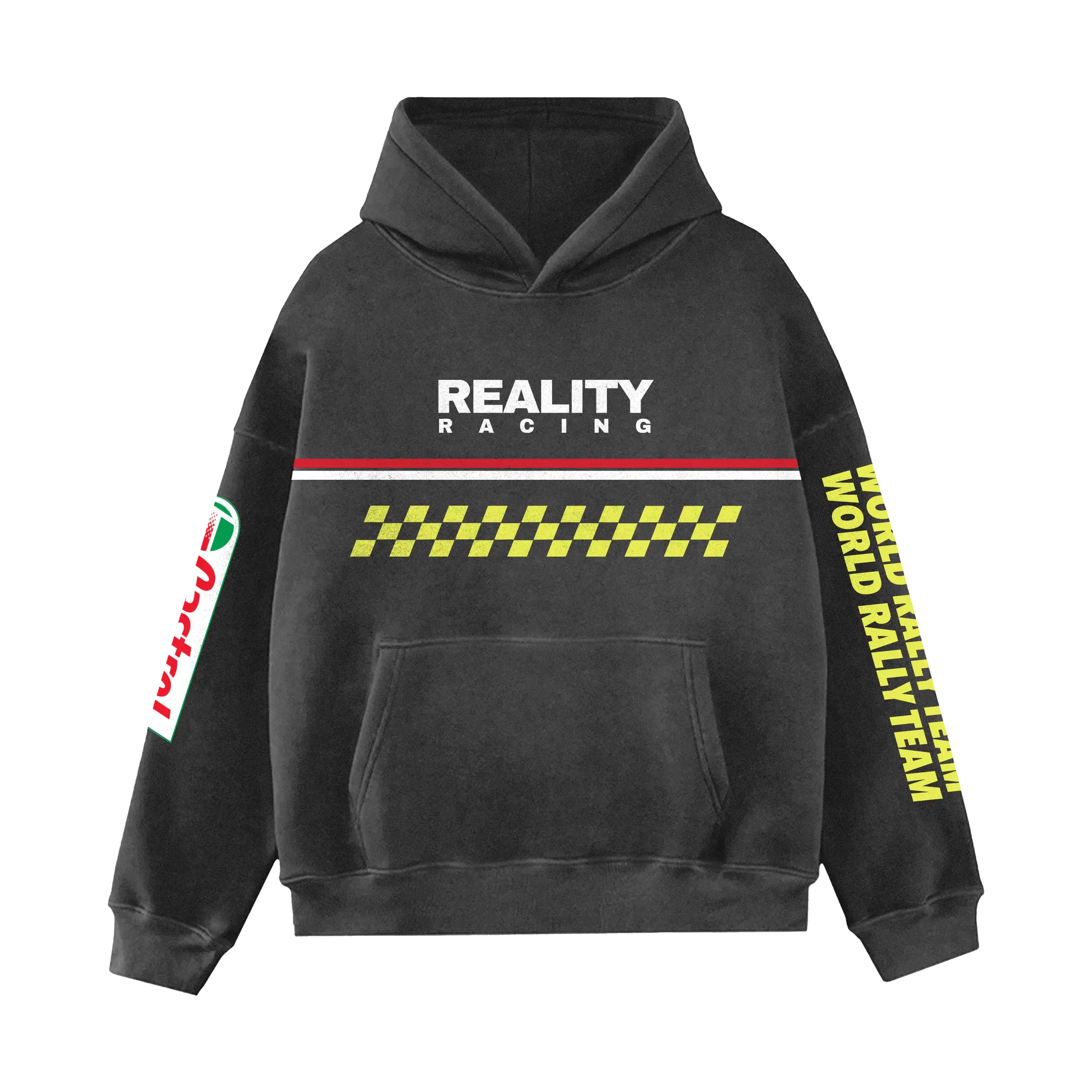 Washed Rally Inspired Hoodie