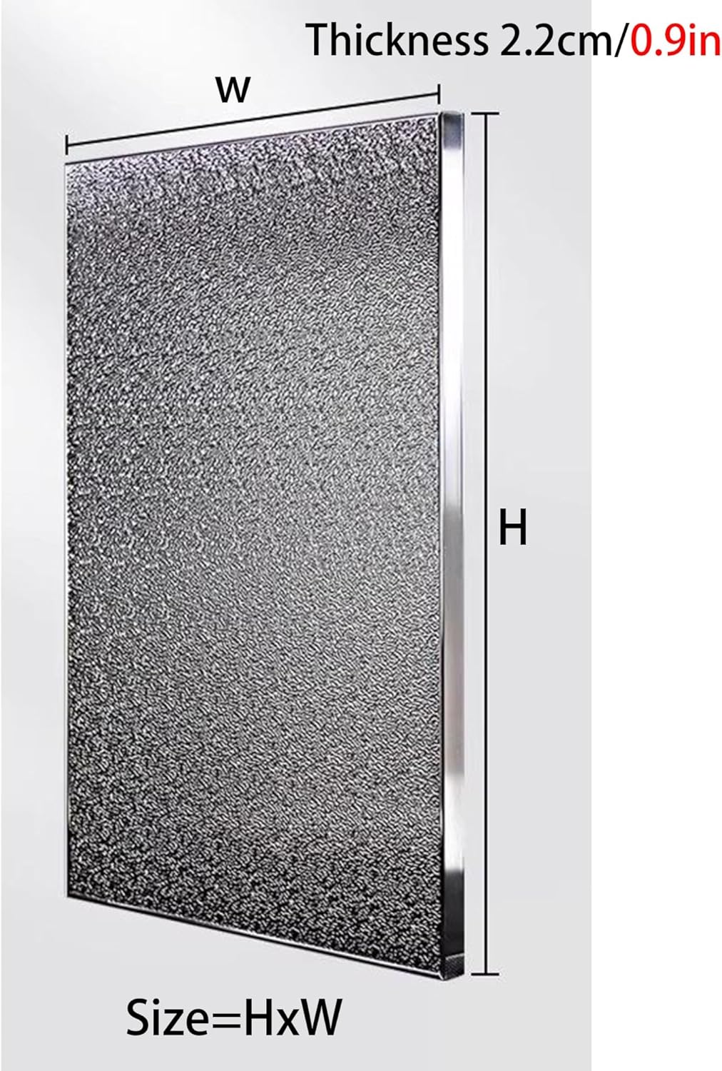 Feuerfeste selbstklebende Hitzeschildmatte für Arbeitsplatte und Gerät, Schutz vor Herd und Backofen, magnetischer Spritzschutz