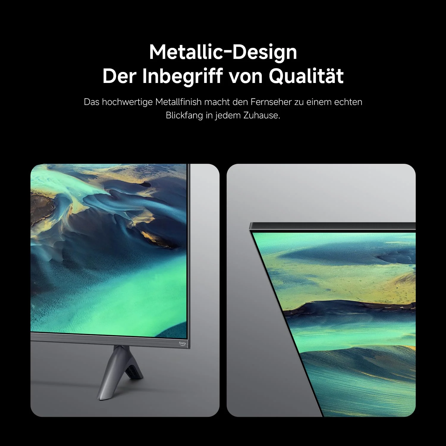 Xiaomi TV F Pro 32, 32 Zoll (81 cm), QLED, Smart TV, Fire OS7, Triple Tuner DVB-C/S/S2/T/T2,Dolby Audio™, DTS Virtual:X, DTS-HD, Sprachsteuerung mit Alexa, Kompatibel mit Apple AirPlay