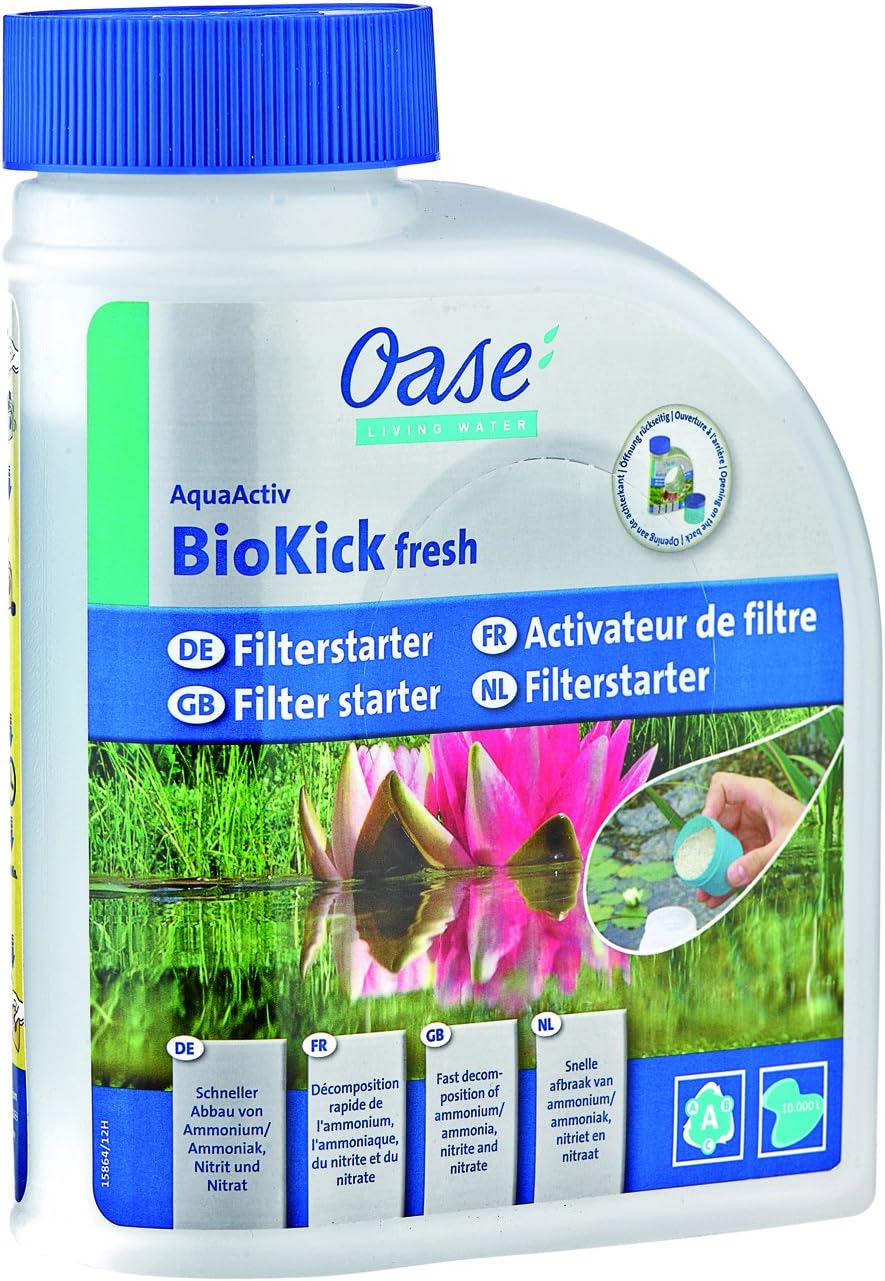 OASE 50249 Teichbel��fter OxyTex Set 1000, Teichbel��ftung, Sauerstoffversorgung, Bel��ftungspumpe, Filtermedium, erh?ht Filterleistung um bis zu 25%