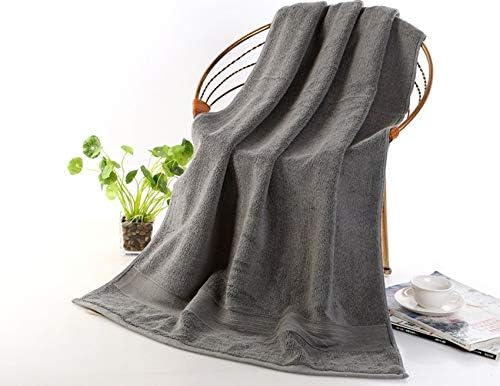 Badetücher Badetuch, Baumwollstrandtuch Terry Badetuch für Badezimmer 1 Stück 70 * 140 cm Dicke Feste Spa Badezimmer Erwachsene Badetuch 70x140 cm Blau Badetücher (Farbe: Größe: 70x140 cm)