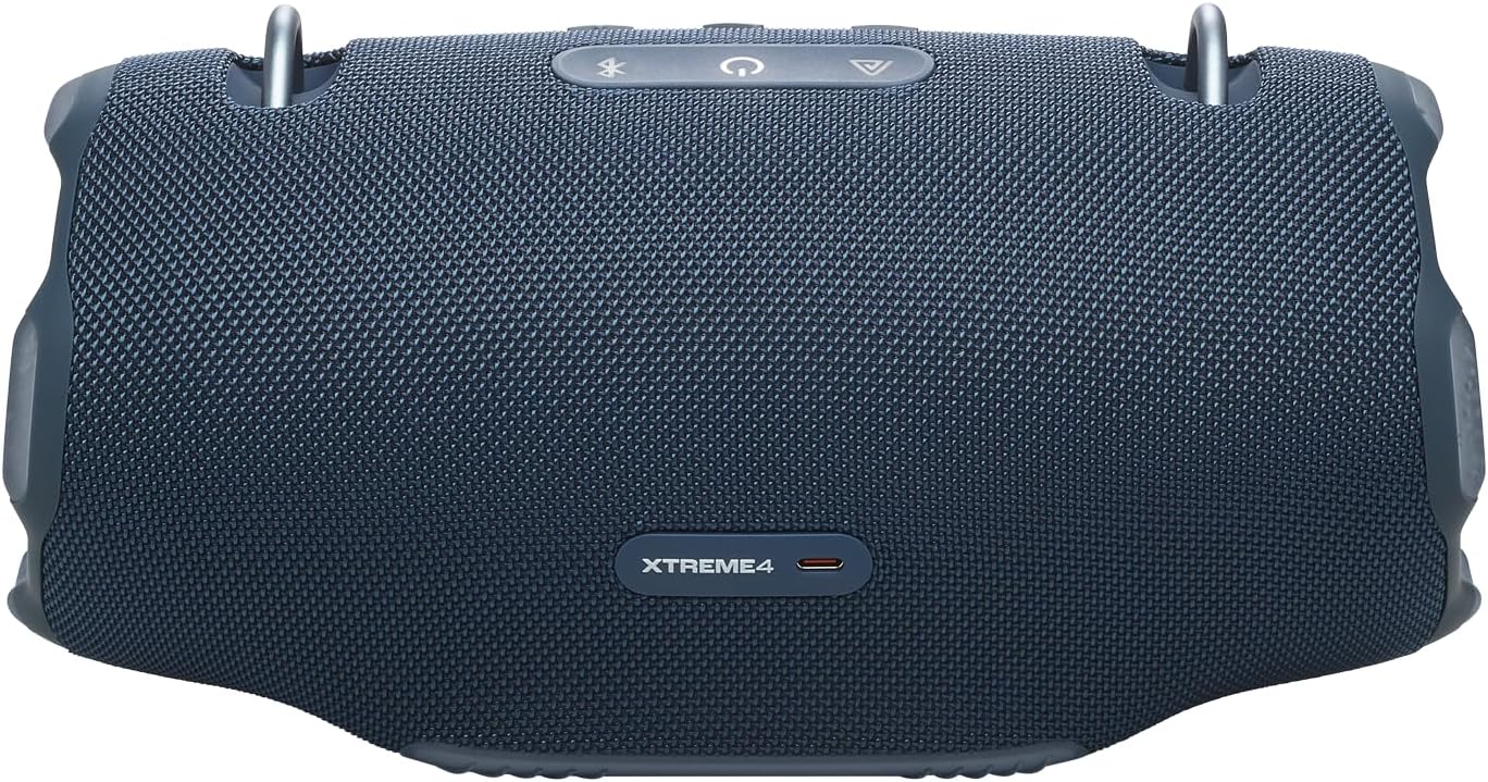 JBL Xtreme 4 Musikbox in Camouflage – Tragbare Bluetooth-Lautsprecher-Box mit tiefem Bass, KI-Sound-Boost und integrierter Powerbank – Wasserfest und staubfest – 24 Laufzeit