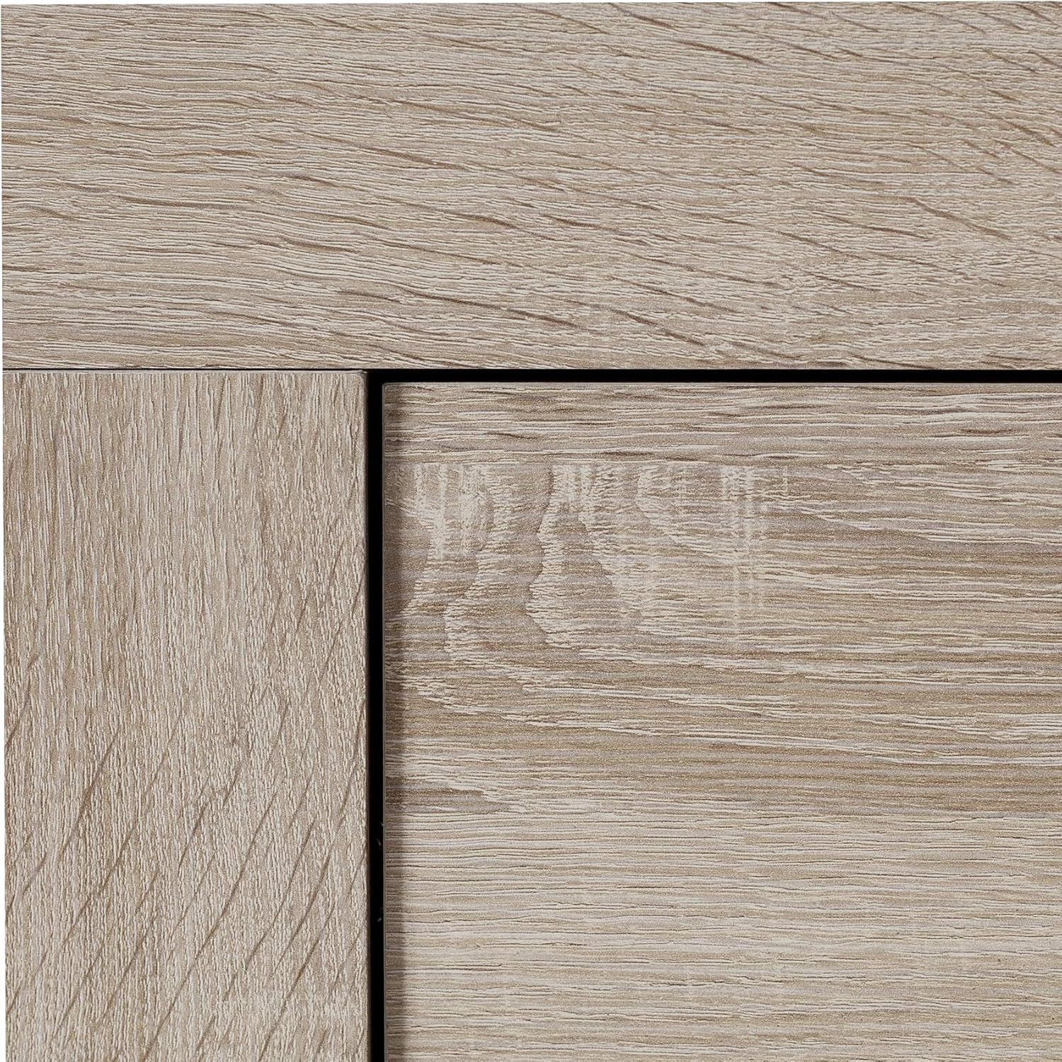 trendteam smart living - Mondeo - Wohnwand - Eiche - Anbauwand mit 4 Türen, 5 offenen Fächern, 3 Klappen und 7 Einlegeböden - (BxHxT) 291 x 197 x 41 cm -viel Stauraum für Ordnung.