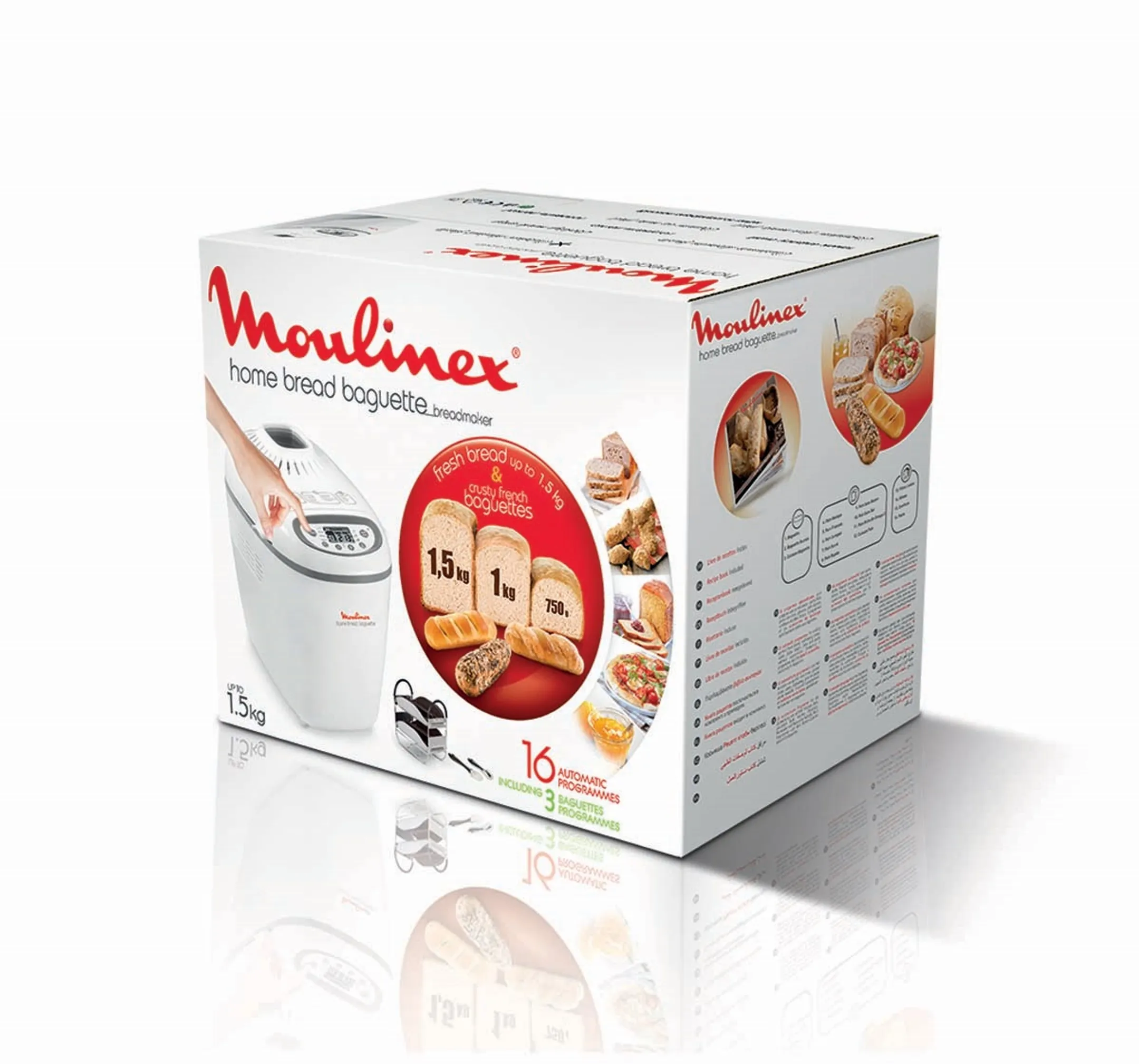 Moulinex Broodbakmachine Home Bread Baguette OW610110
