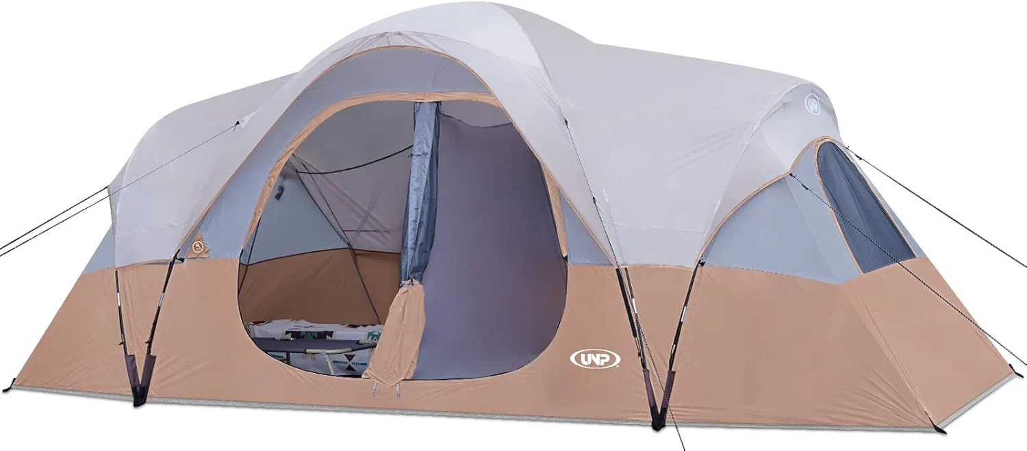 UNP Camping Tent 10-Person-Family Tents, Parties, Music Festival Tent, Big, Easy Up