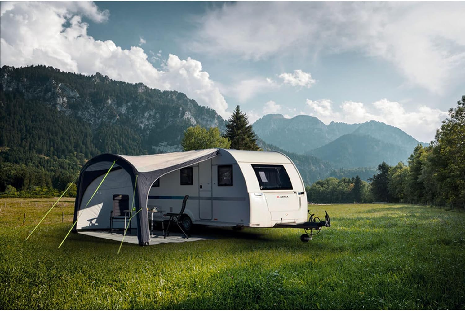 Reimo Sonnensegel Playa Air 300cm Vordach mit Seitenwänden für Wohnwagen Wohnmobil Bus