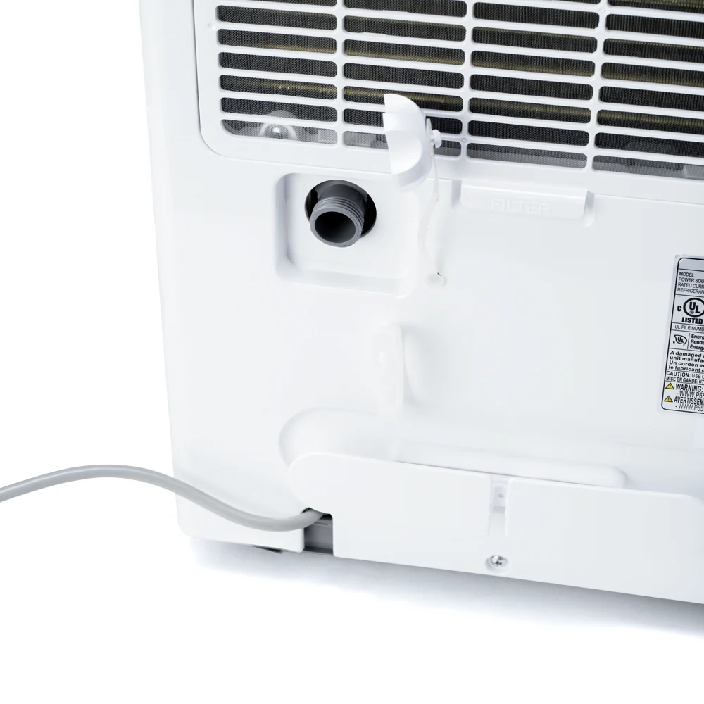 22-Pint ENERGY STAR Luchtontvochtiger met continue afvoer, ultrastille werking �C ideaal voor kleine ruimtes en kelders