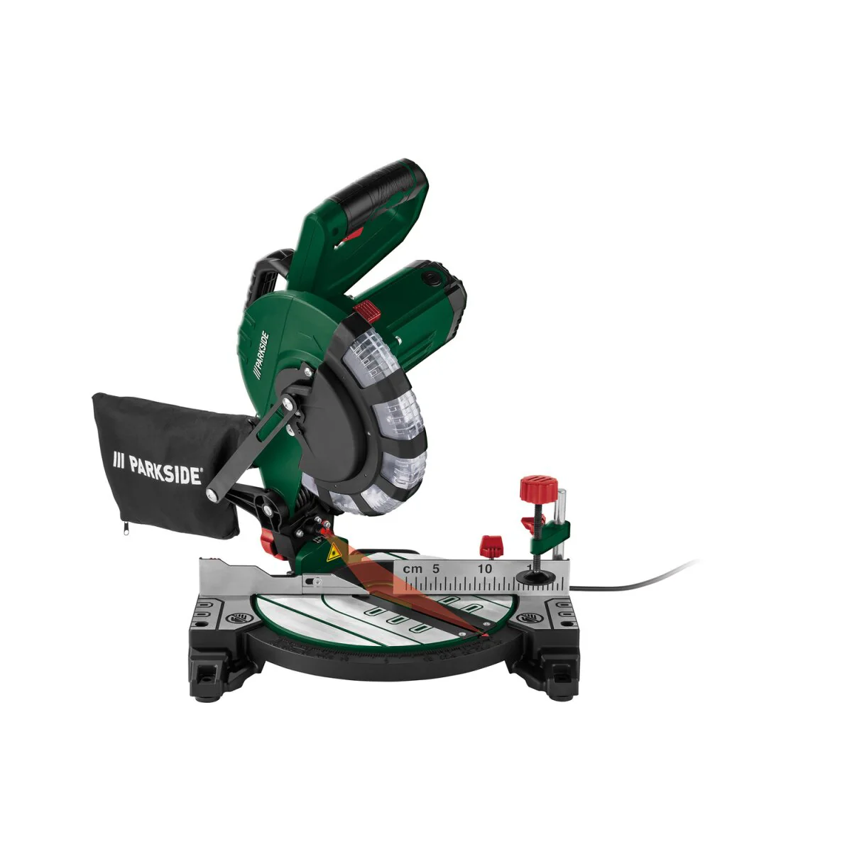 PARKSIDE? ?PKS 1500 C4? Afkort- en verstekzaag, 1500 W - B-keus, zeer goed
