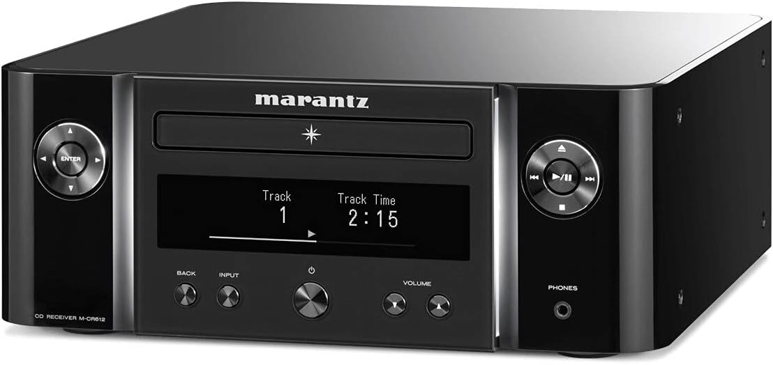 Marantz Professional, Sistema de Audio con Streamer Melody X (M-Cr612), Color Negro