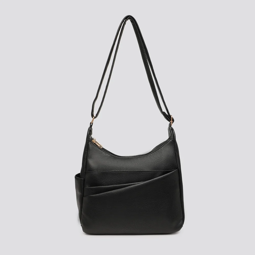 Ola Soft Crossbody Bag | Black
