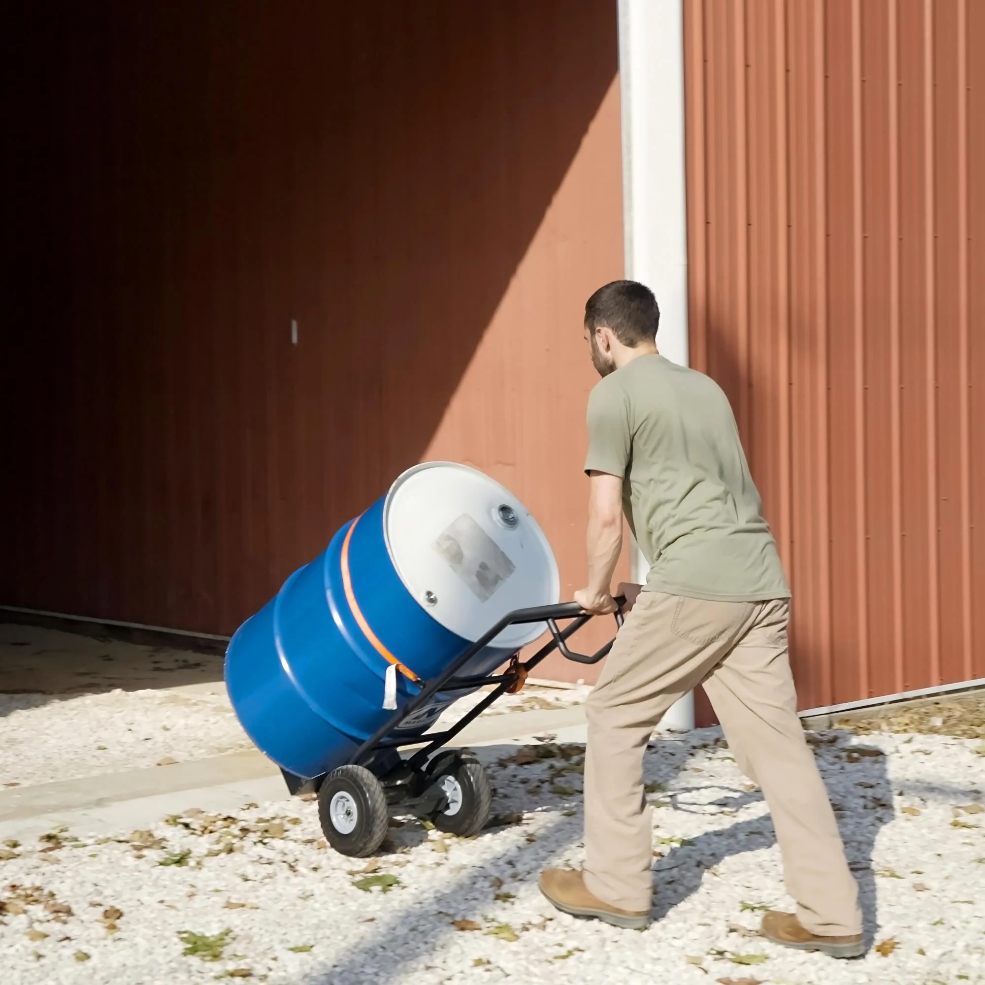 COSCO Load Assist Handkar met P-handgreep en lekvrije wielen, draagvermogen 800 lb