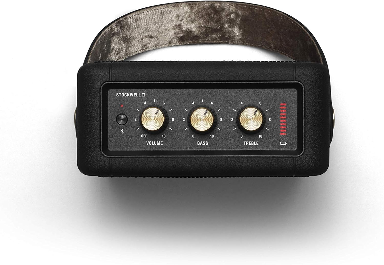 Marshall Stockwell II Portable Bluetooth Speaker - Black&Brass