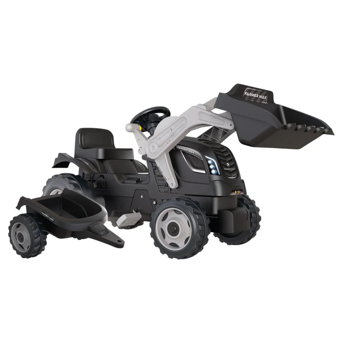 SMOBY Tractor ?Farmer Max?, met aanhanger - B-keus zeer goed