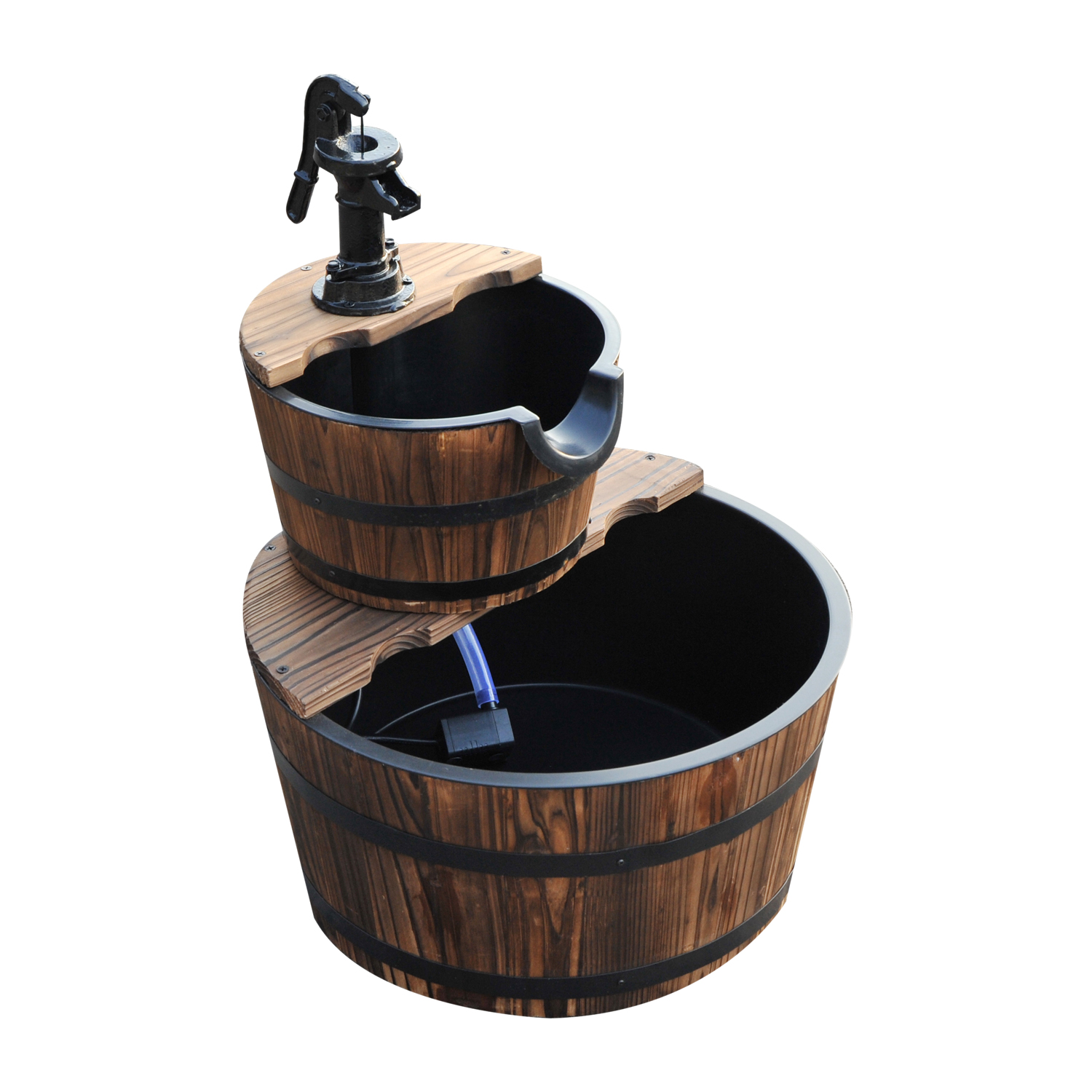 tuinfontein cascadefontein binnenfontein fontein waterornament 2 verdiepingen
