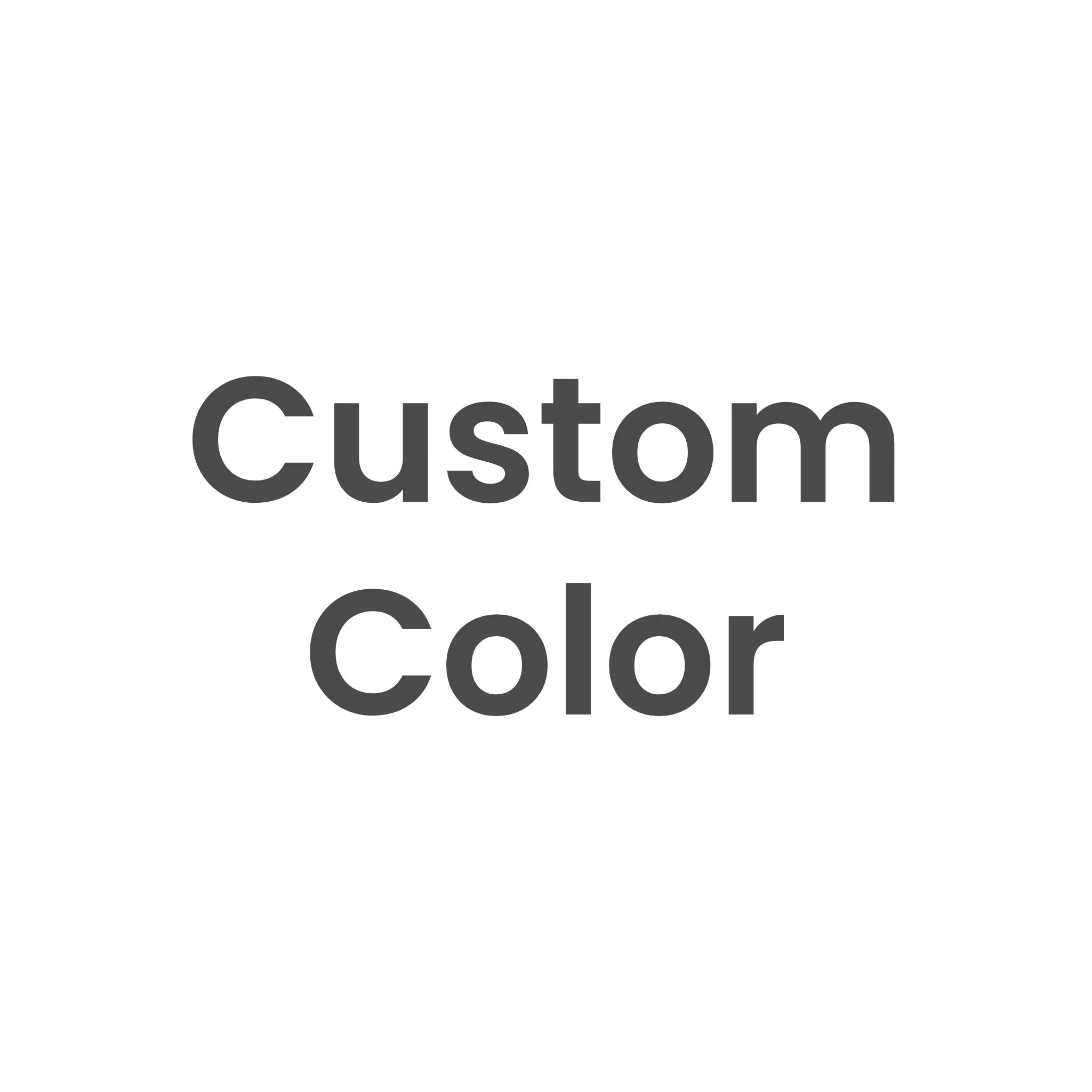 Custom Color