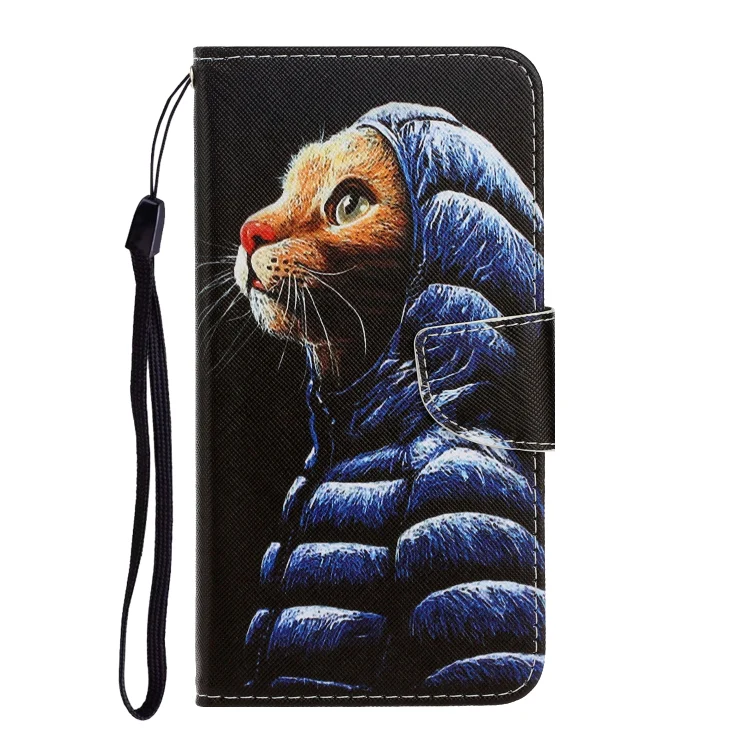 Colored Drawing Horizontal Flip Leather Case with Holder & Card Slot & Wallet, For Xiaomi Note 10 Pro
