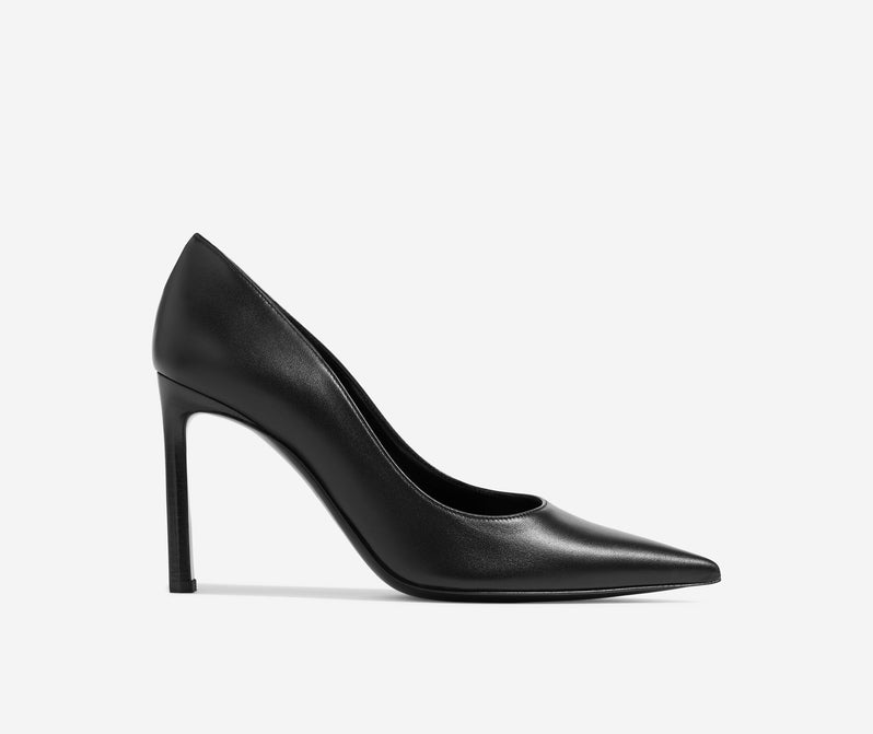 Sienna Rossi Eadgar Silver Sword Heels In Black, US7 / EU36