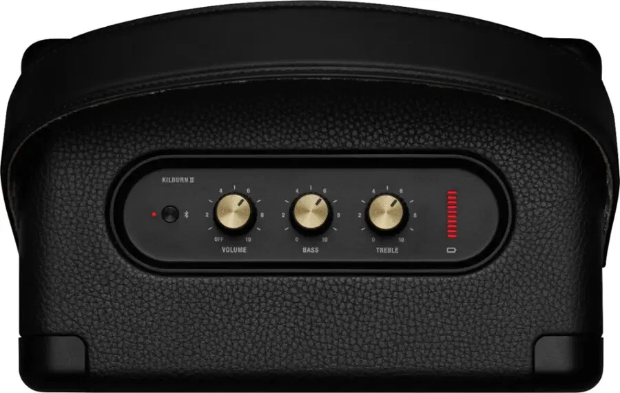 Marshall Kilburn II Draagbare Bluetooth Speaker, Zwart en Messing