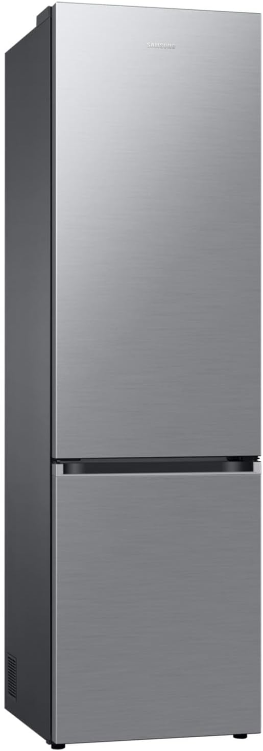 Samsung RB38C7AGWS9/EF Kühl-Gefrierkombination, 203 cm, 387 l, AI-Kühlschrank mit Gefrierfach, SmartThings AI Energy Mode, Cool Select+, Twin Cooling Plus, Metal Cooling, Edelstahl Look
