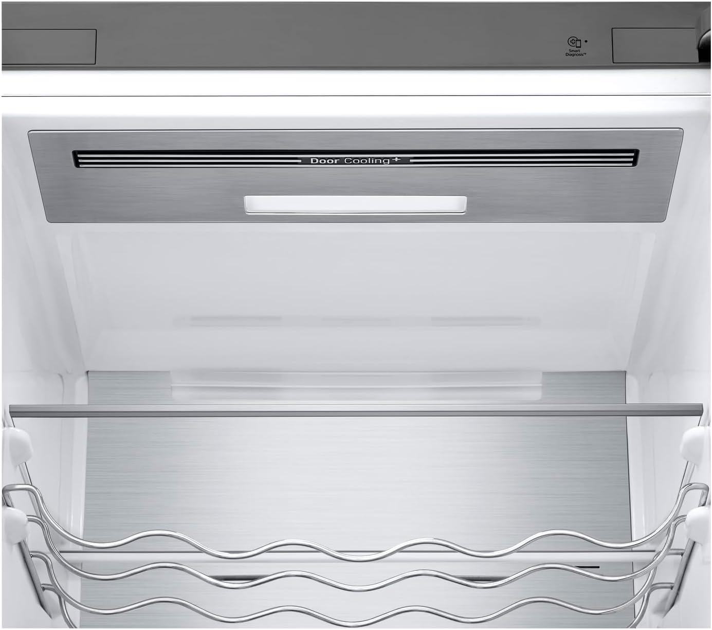 LG GBP62MCNAC Kühl-Gefrierkombi – 384 L, Energieeffizienz A, Total NoFrost, DoorCooling+, niedriger Geräuschpegel, modernes Design in Anthrazit Schwarz, 59,5 x 67,5 x 203 cm