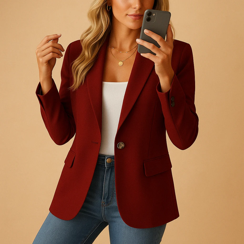 Taillierter Damenblazer �C elegant, bequem und vielseitig