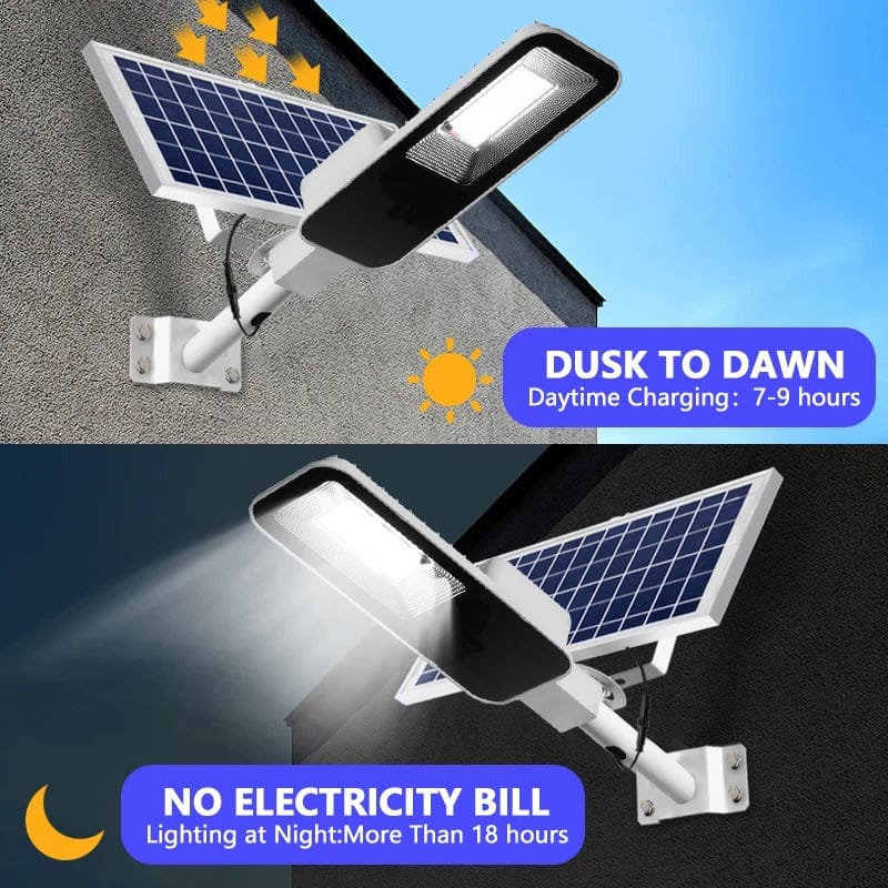 200W Solar Street Light Outdoor Powerful Waterproof LED Light