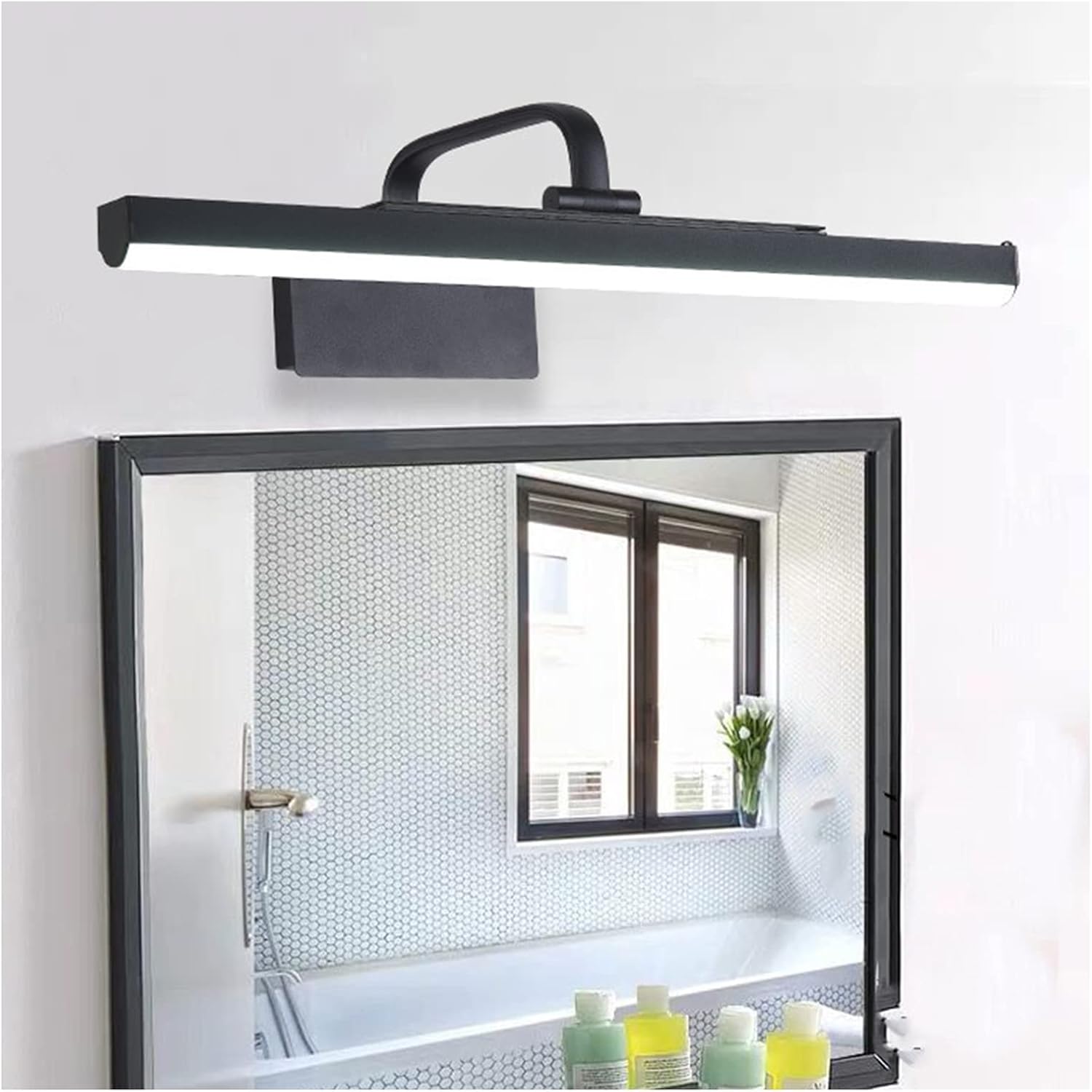 Waschtischbeleuchtung, Badezimmer-LED-Spiegel-Frontleuchte, moderne wasserdichte LED-Make-up-Lampe, Waschtischlampe, Wandbeleuchtung, Wandleuchte, Badleuchten (69 cm, weißes Licht) Decoration