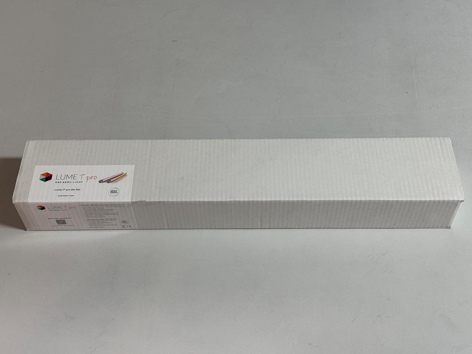 Lume1 pro Leuchte kabellose Akku Sonnenschirmbeleuchtung, Erweiterungsset - inkl. Akku! Made in Germany!