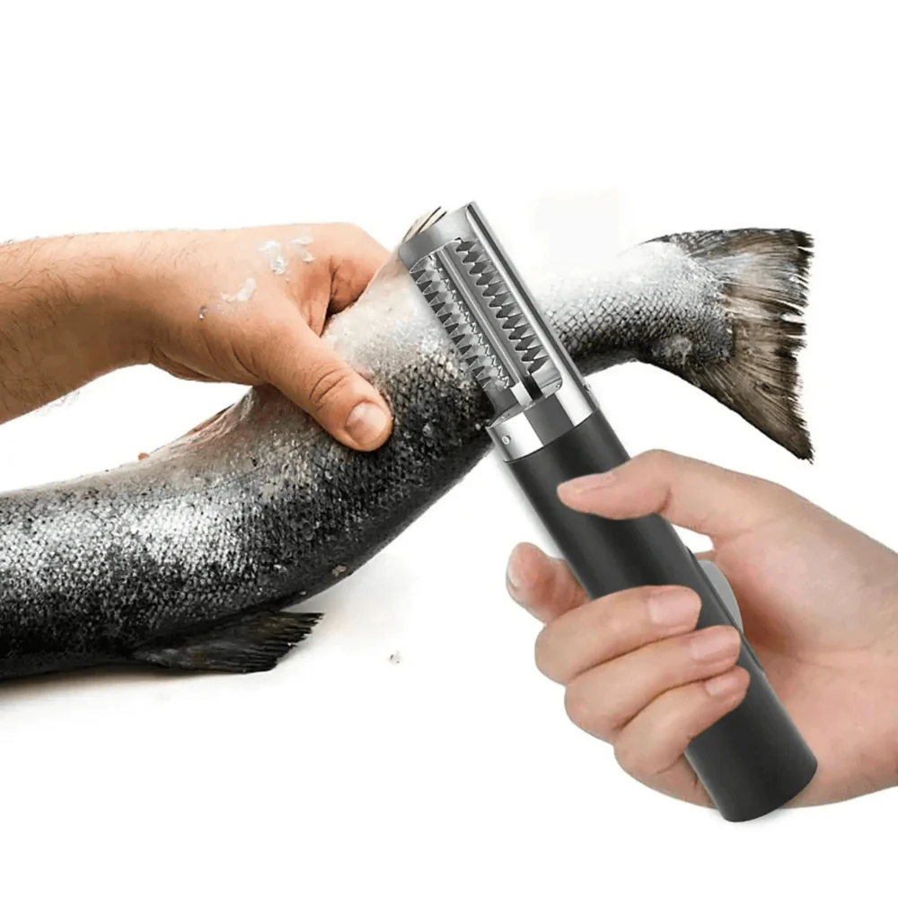 Electric Fish Scaler by AquaClean | Effortless, Clean Fish Scaling