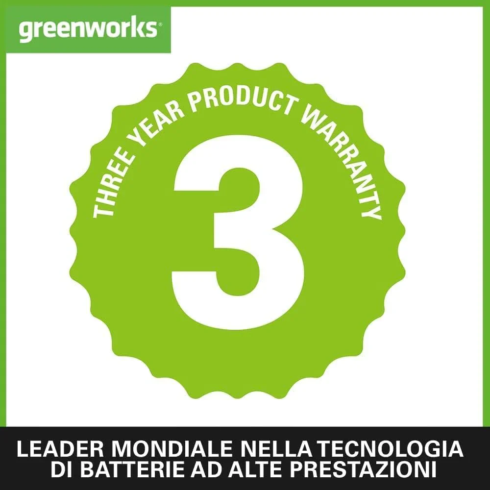 Greenworks 48V (2x24V) Selbstfahrender Akku Rasenmher f��r groe Flchen bis zu 480m, 46cm Schnittbreite, 55L Sack PLUS zwei 4Ah-Akkus und Doppelladegert GD24X2LM46SPK4X