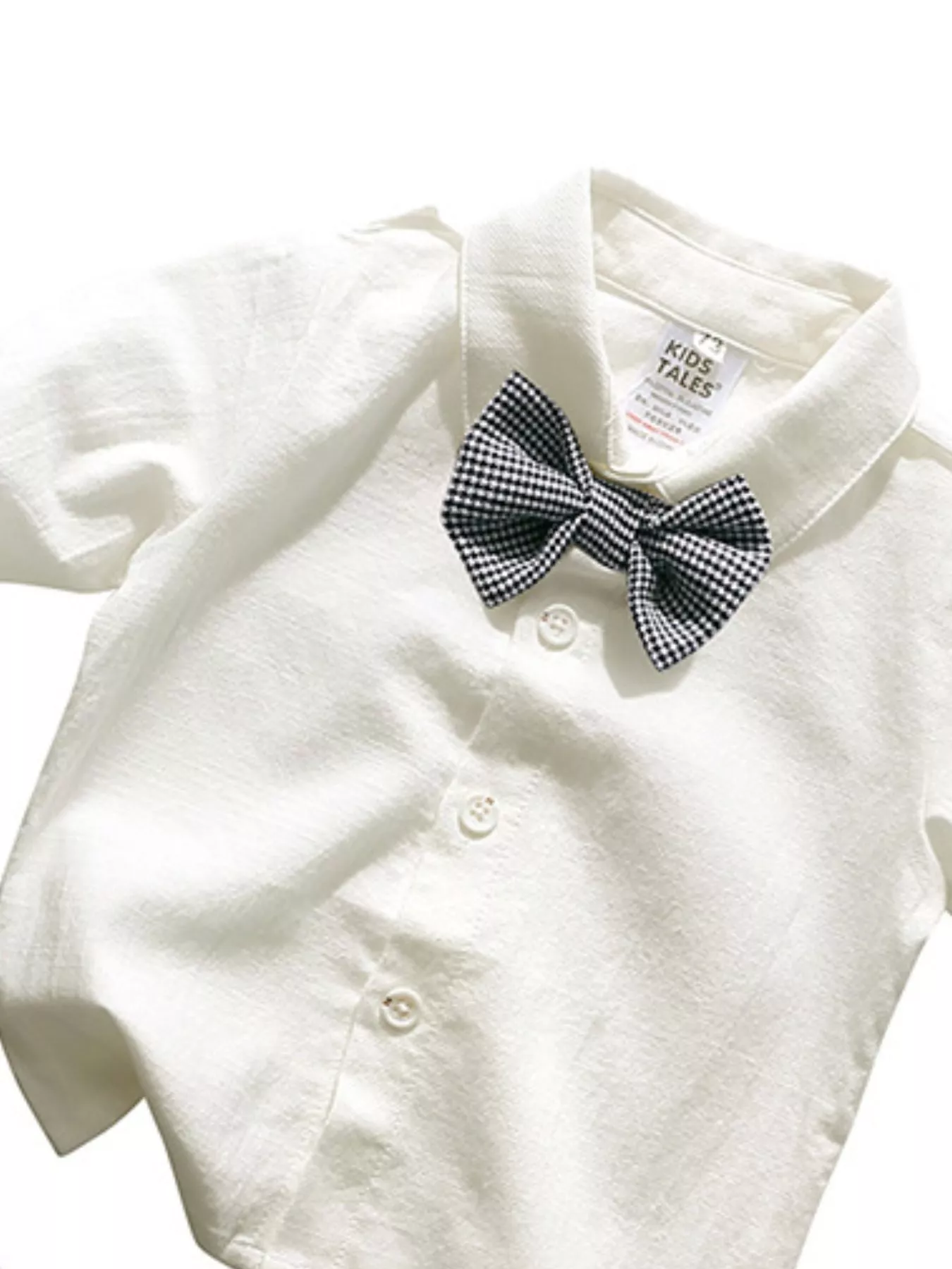 Children's Button Up Shirt and Overall Set
