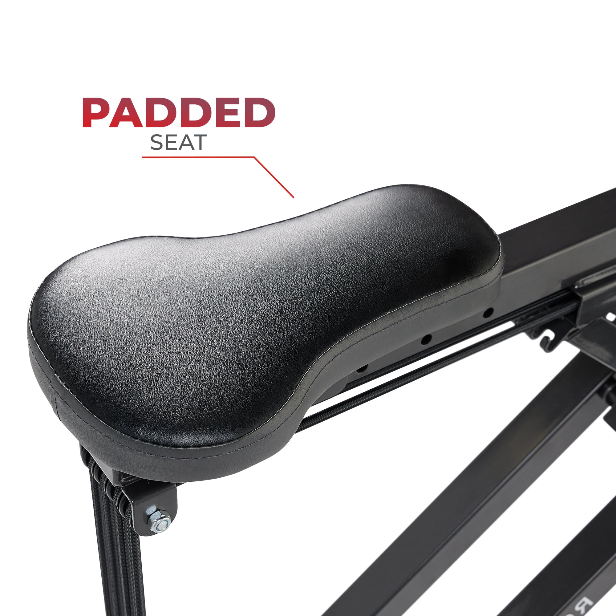 2025 Sunny Health & Fitness Row-N-Ride? Plus Assisteerde Squatmachine - NO. 077PLUS