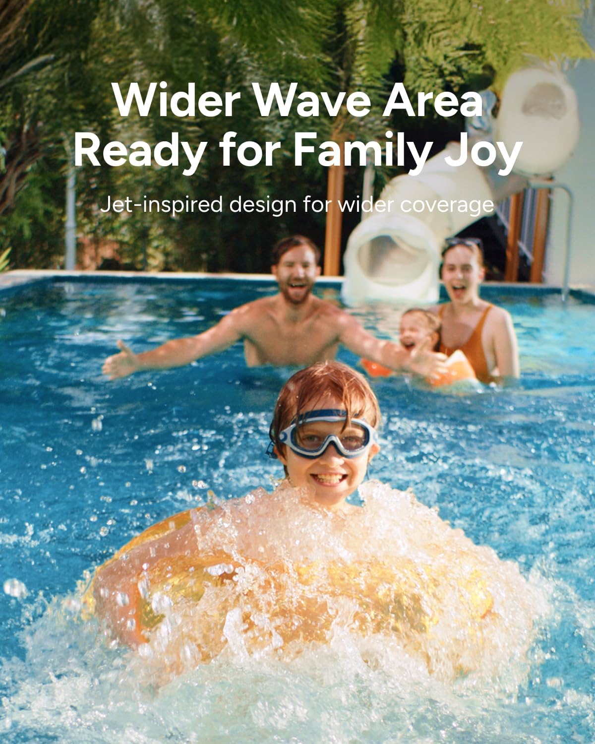 iGarden Swim Jet P-Serie, 450 GPM Wechselrichter, Gegenstrom-Schwimmsystem mit 5 Wellenmodi, Schwimmstrahlmaschine für eingegrabene Pools, Training oder Spaß, Voll-Touchscreen, App-Steuerung