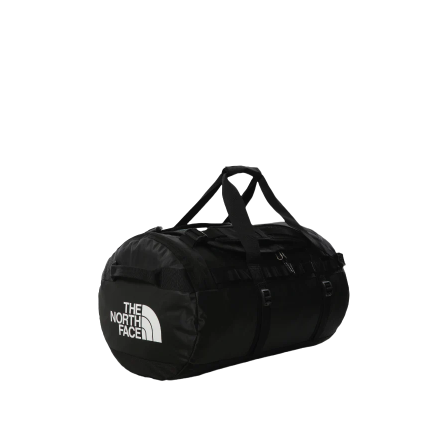 Ruime Zwarte Nylon Duffeltas �C Maat M, Duurzaam & Lichtgewicht