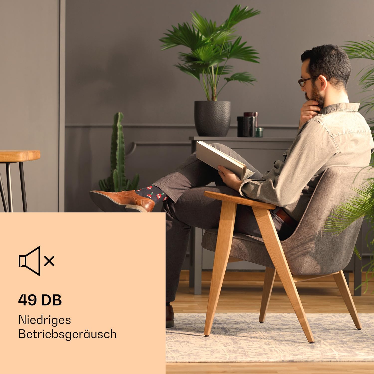 Klarstein  ia 8 - Spülmaschine, Geschirrspüler, Freistehend, Teilintegriert, F, 55 cm breit, 8 Maßgedecke, 6 Programme, Aquastop, silber