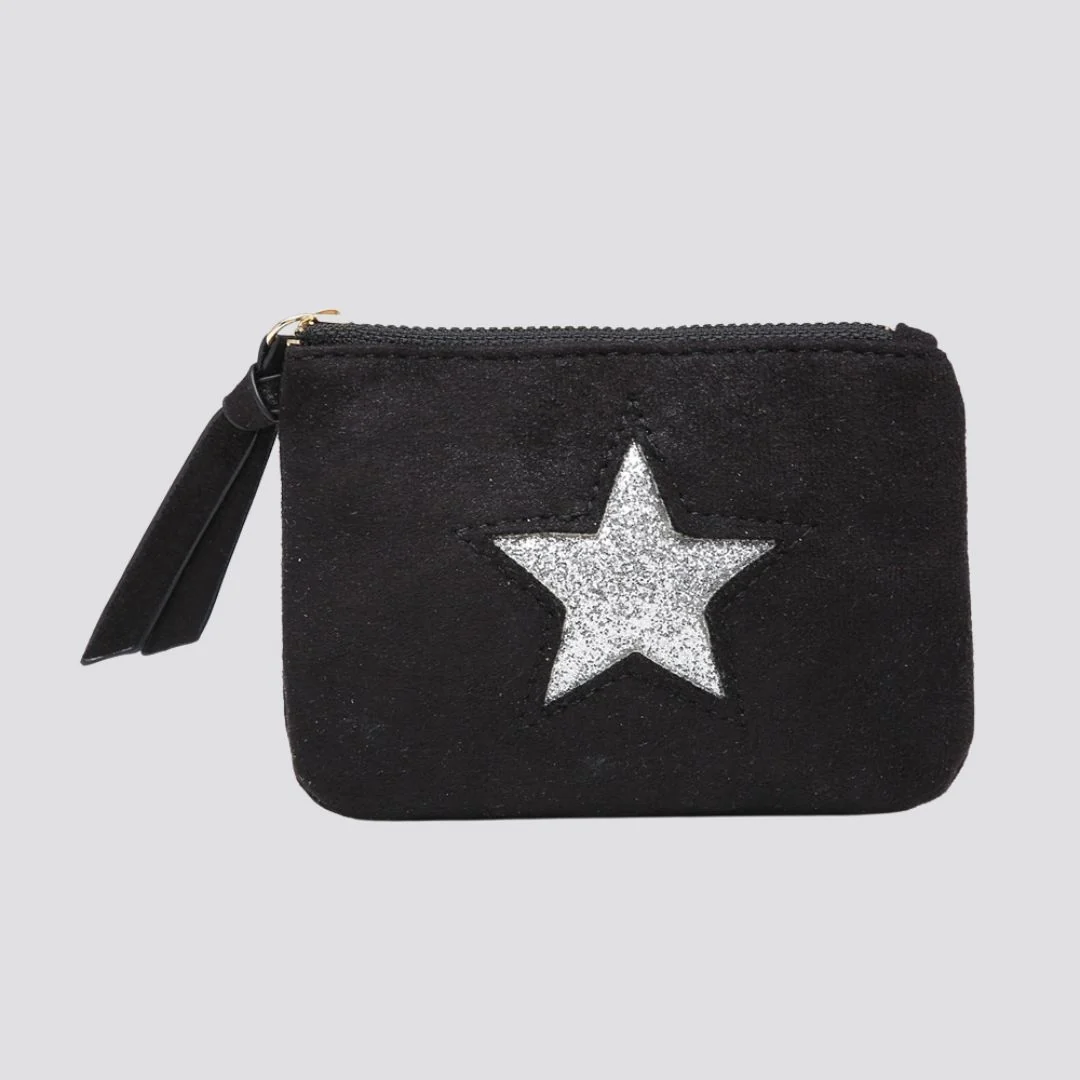 Star Coin Purse | Black