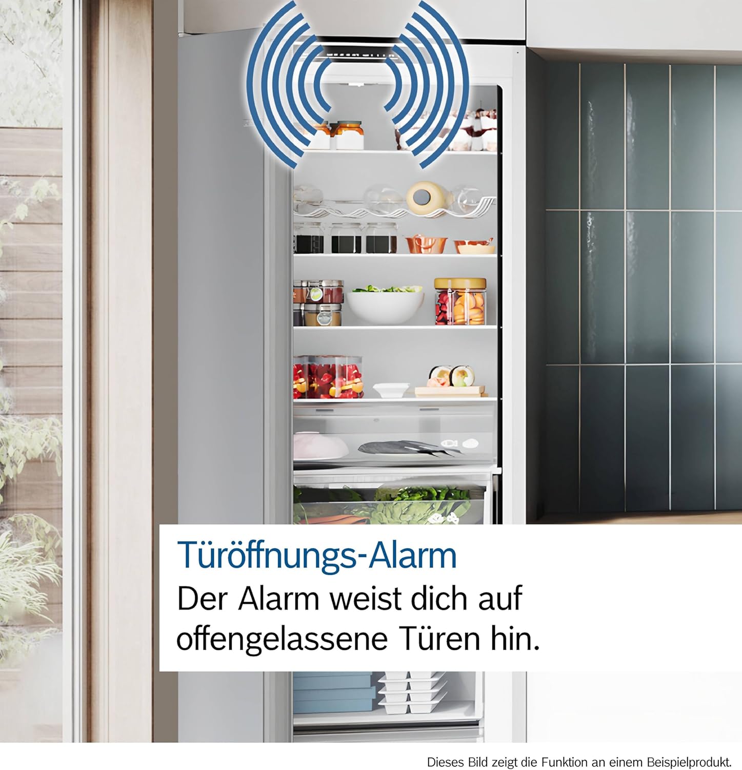 Bosch KGE398IBP, Serie 6, Kühl-Gefrier-Kombination, 201 x 60 cm, 249 L Kühlen  und  94 L Gefrieren, LowFrost, BigBox für Gefriergut, längere Frische mit VitaFresh, Leise mit 38 dB, LED, AntiFingerprint