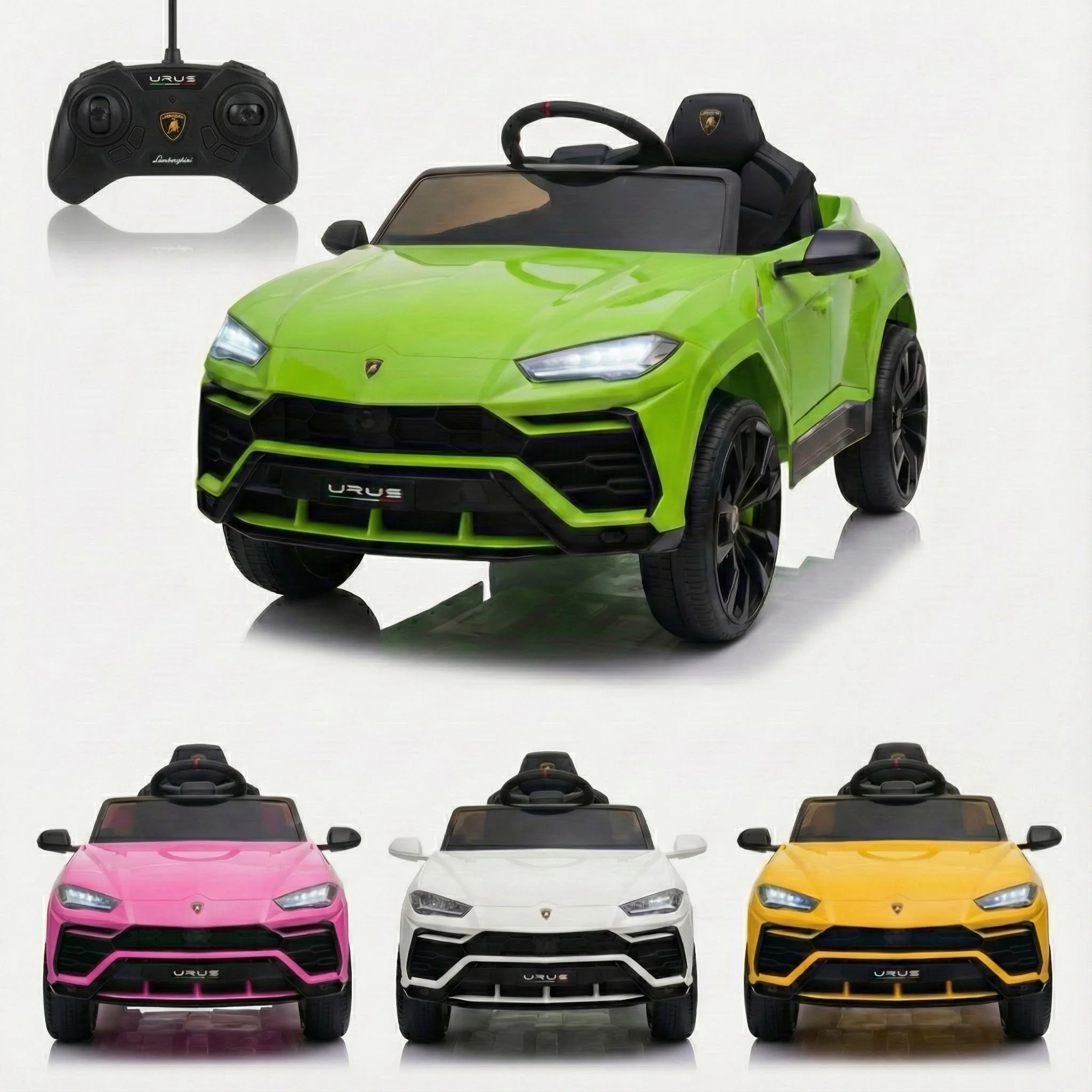 Upgraded version Lamborghini Urus 12V Kids Electric Ride On Car with parental controller
