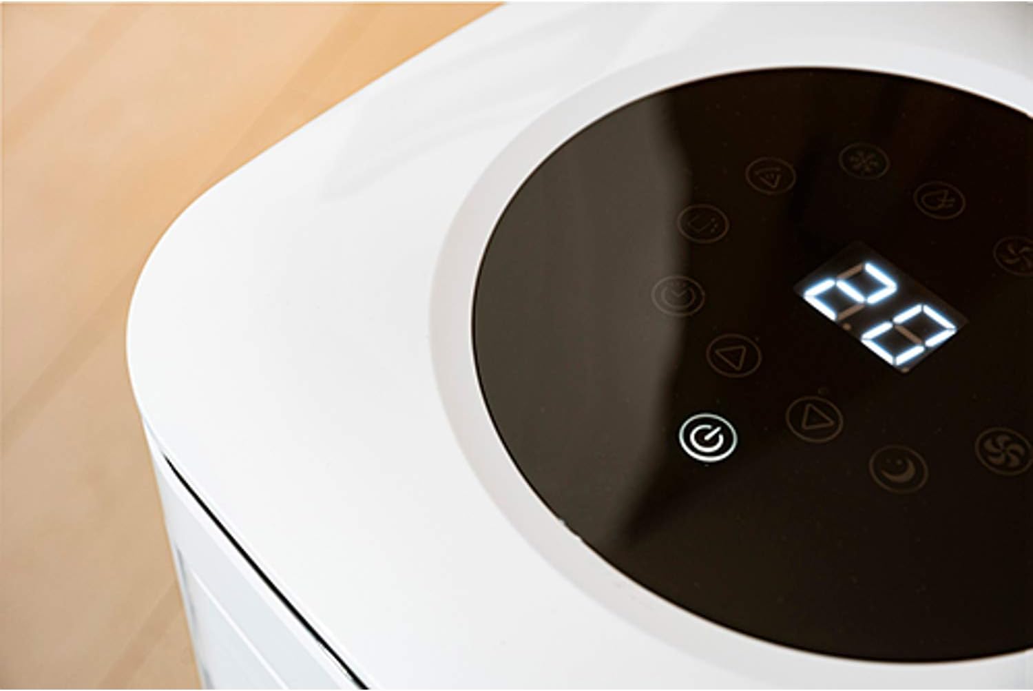 Gerlach GL 7923 Klimatisator, 9000 BTU, 3 in 1 Klimagerät, Gebläse, Klimaanlage, Lufttrockner, Luftkühler, LED-Anzeige, Kühlfläche bis zu 25 m²