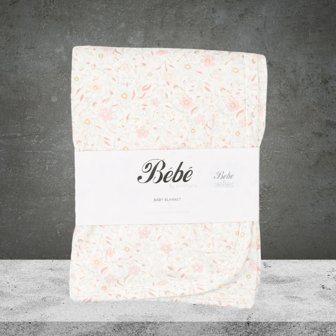 Bebe By Minihaha Faye Print Organic Bunny Rug
