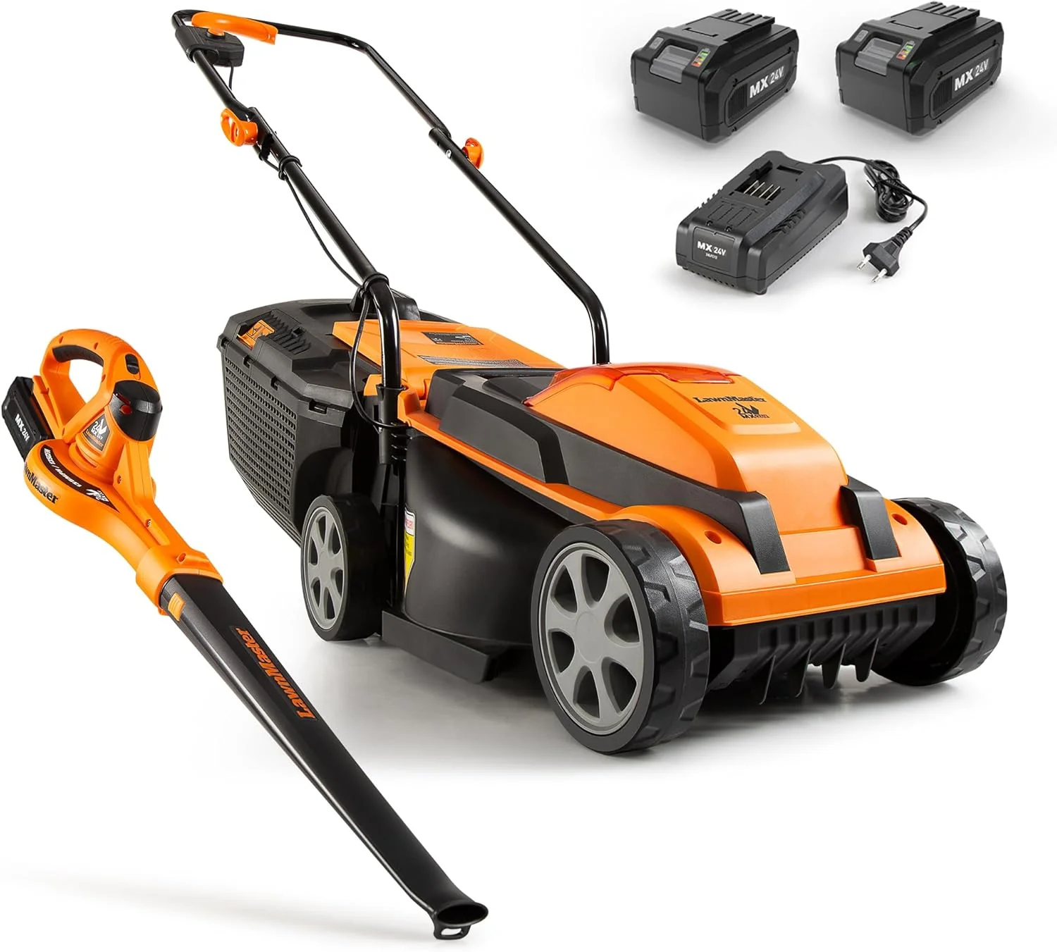 LawnMaster MEB1114K Electric Corded Lawn Mower 15-Inch 11AMP
