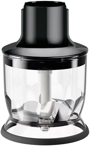 Braun MultiQuick 9 MQ 9187XLI staafmixer �C Staafmixer met Active PowerDrive technologie en 5 accessoires voor hakken, pureren, kloppen en crushen van ijs, 1200 watt, zwart/roestvrij staal
