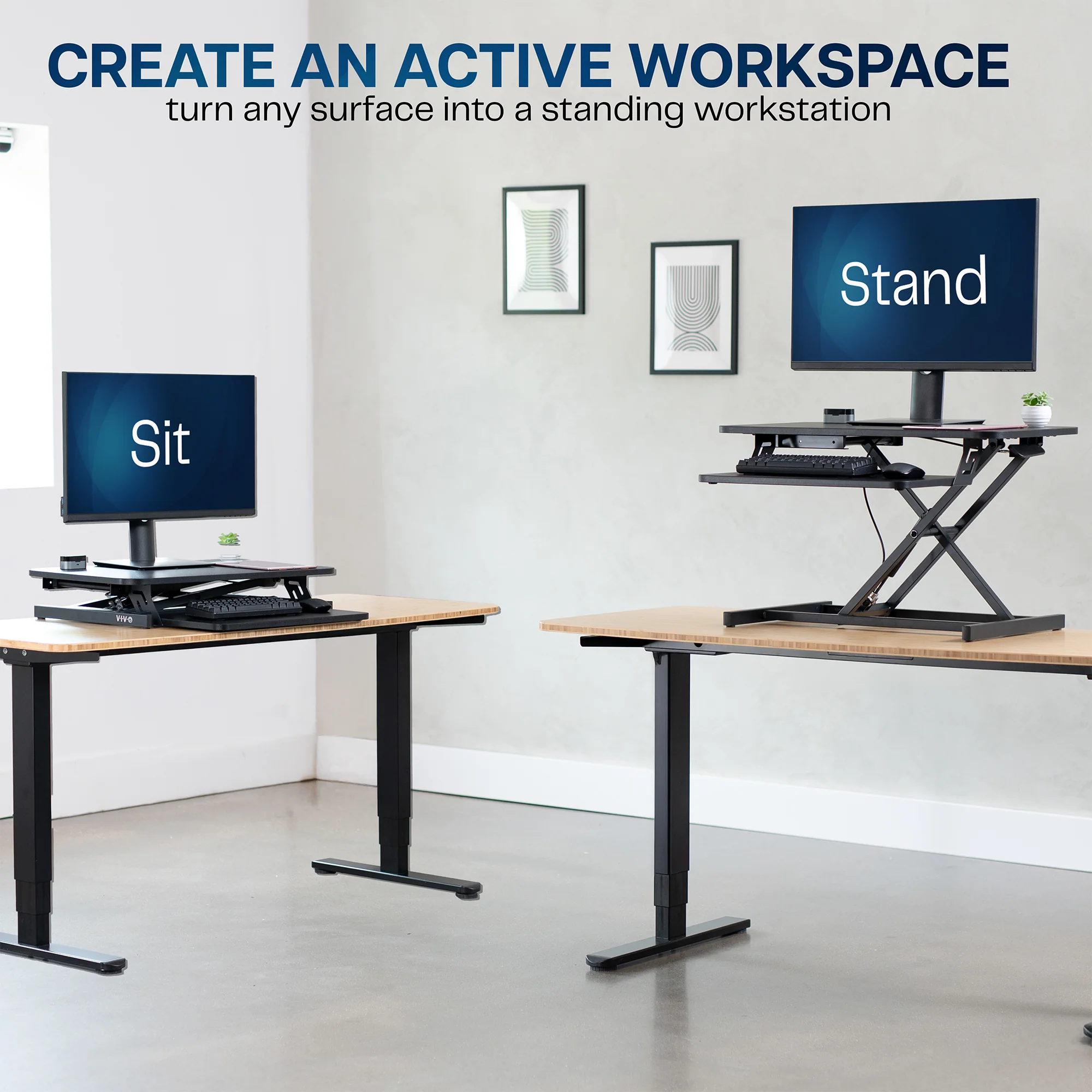 Staande Bureau-Ombouweenheid