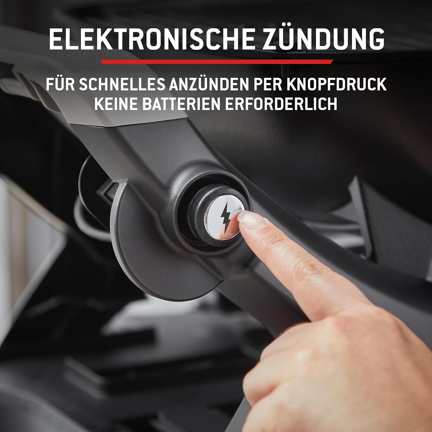 Weber Q 1100N Gasgrill/Tragbarer, leichter Grill für Camping, Terrassen und Balkone mit Hochleistungsbrenner, porzellanemaillierten Gussrosten und elektronischer Zündung, Mitternachtsschwarz