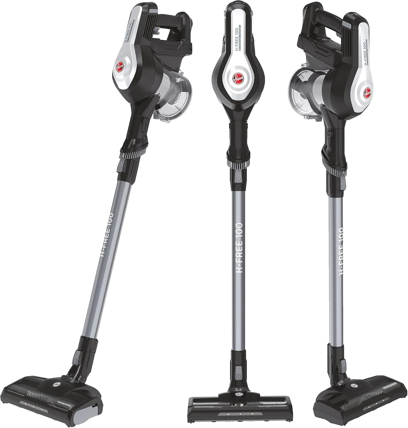 Hoover Accustofzuiger Dierenharen H-FREE 100 PETS zonder zak + dierenmondstuk I tot 40 min. gebruiksduur I snoerloze stofzuiger met LED, XL stofreservoir & parkeerstand I accustofzuiger met kierenzuiger & stofborstel