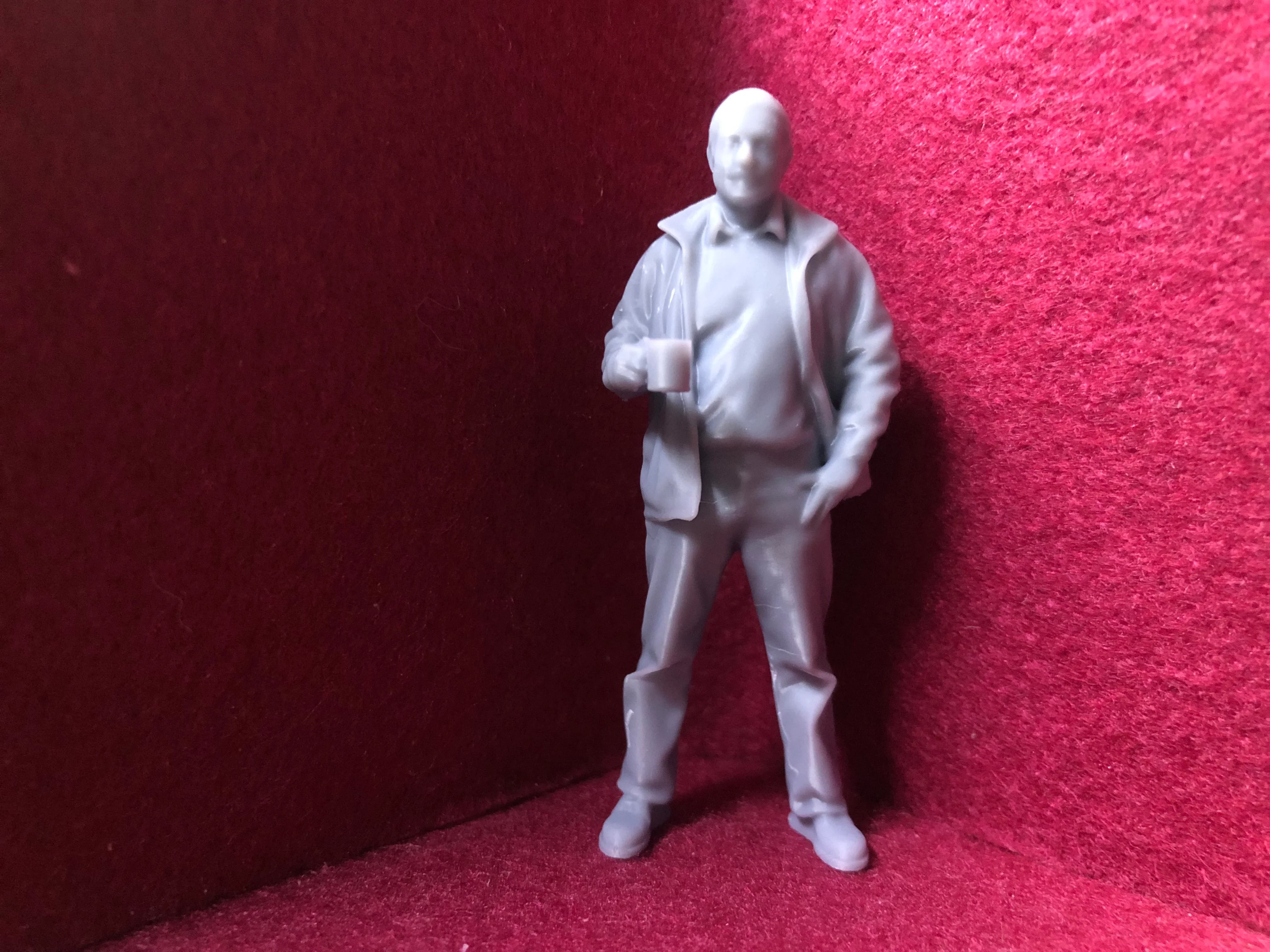 G-Scale driver figure - 3D scan of a real person - D140 (also GN15)