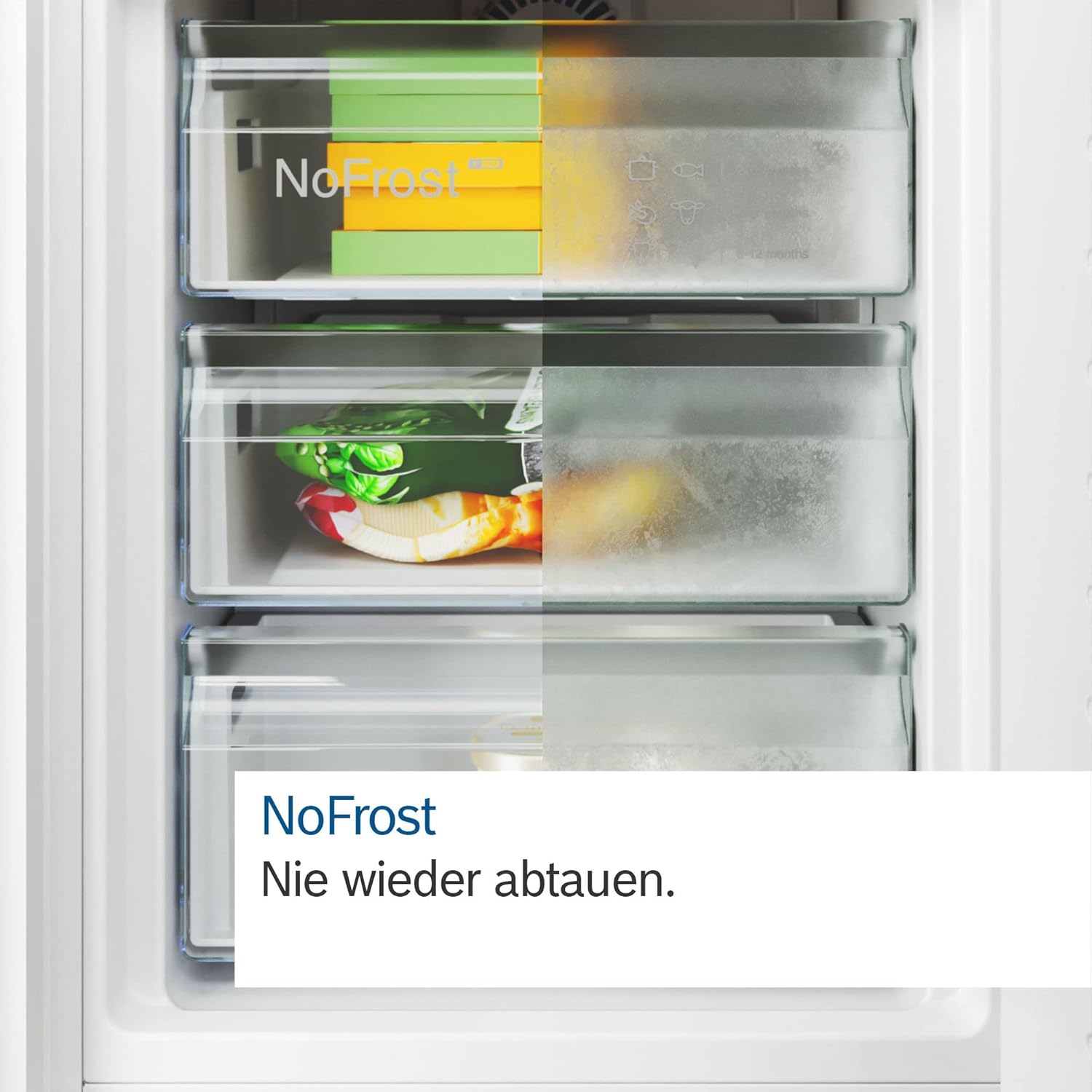 Bosch Réfrigérateur série 4 C inox, 440 l, acier inoxydable