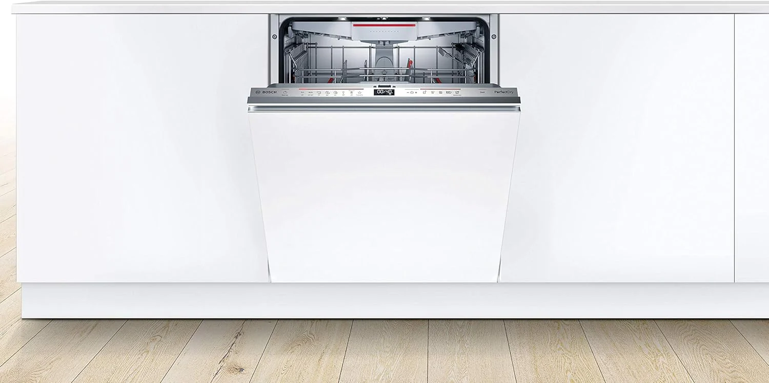 Bosch Huishoudapparatuur SMV6ZCX49E Serie 6 vaatwasser, volledig ge?ntegreerd, besteklade, bijzonder stil Silence-programma, PerfectDry met Zeolith droogt zelfs plastic
