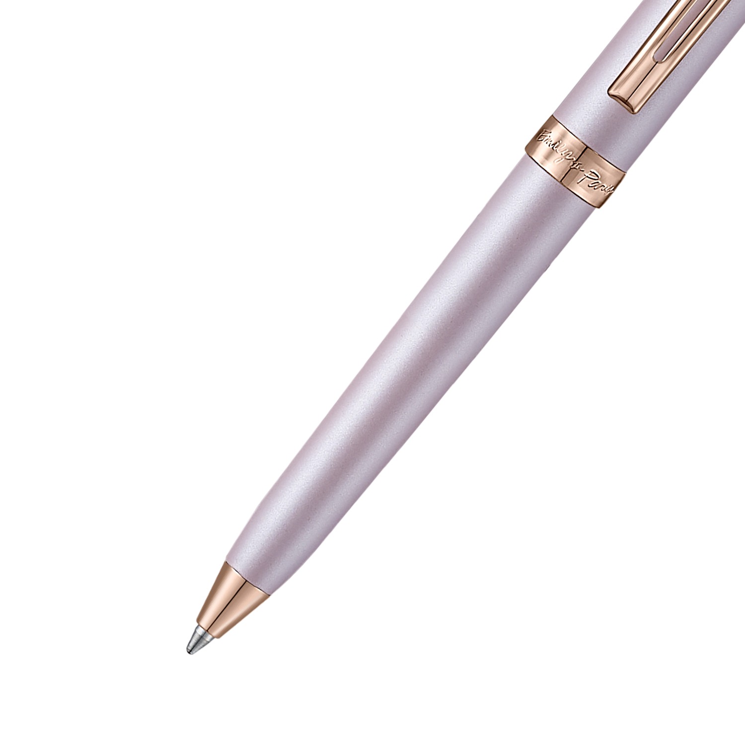 Sheaffer Emily in Paris Prelude Mini 9810 Pastel Pink Ballpoint Pen with Swarovski Crystal and Small Hardbound Notebook Gift Set